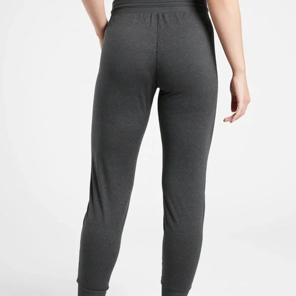 NWT Athleta Uptempo Black/Grey Jogger Size S - Picture 2 of 11